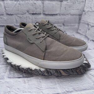 Men's Reef Ridge Trainers Skate Casual Canvas Lace Up Shoes RF003314 Size 13